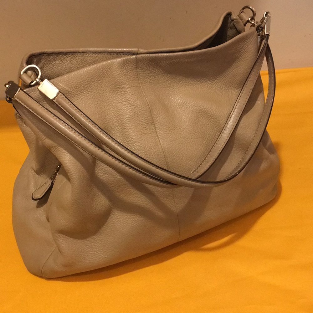 Coach leather handbag